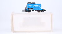 Märklin Z 8613 Kesselwagen mit Bremserbühne "ARAL" DB