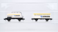 Märklin H0 Konvolut Junkers Containertragewagen...