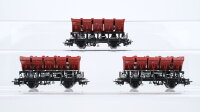 Märklin H0 Konvolut Muldenkippwagen DB