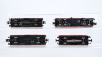 Märklin H0 Konvolut Gedeckte Güterwagen Schwenkdachwagen gedeckter Güterwagen mit Zugschluss DB (Abbruch)