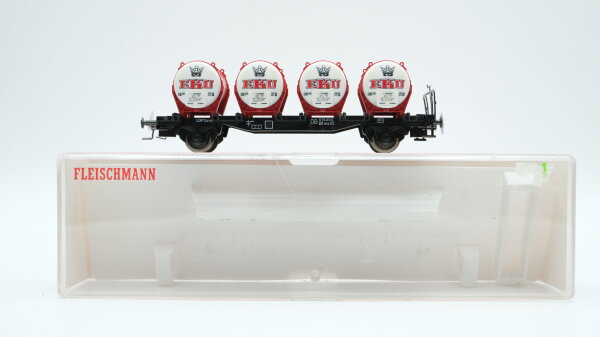 Fleischmann H0 5231 Container-Tragwagen 015 204 DB