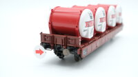 Fleischmann H0 5229 Behältertragwagen ohne Kupplung