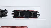 Märklin H0 Konvolut Flachdachwagen mit Bremserhaus Flachdachwagen "SOMSO" Kesselwagen "Brauerei Stadtkeller" Hochbordwagen mit Bremserhaus "Egidius Dorst" DR