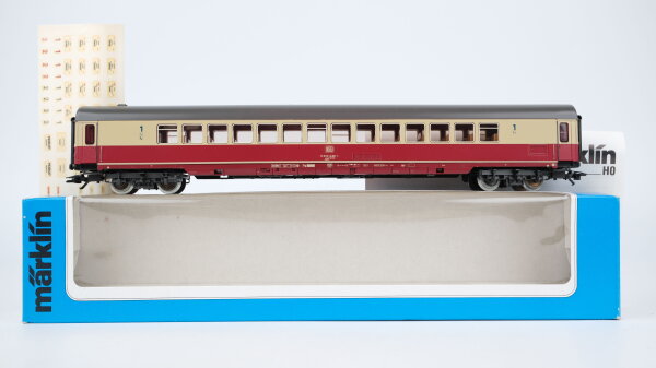 Märklin H0 4296 TEE Großraumwagen Apmz 121 1. Kl. DB