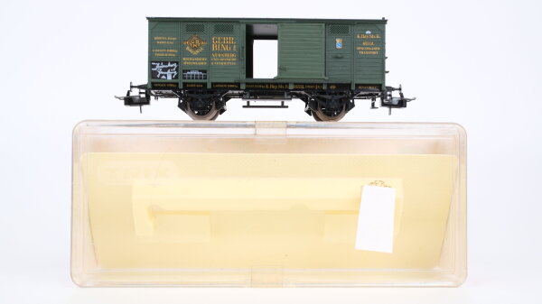 Trix H0 52 3611 00 Gedeckter Güterwagen 86551 Gebr. Bing K.Bay.Sts.B.