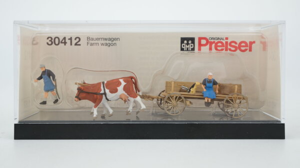 Preiser H0 30412 Bauernwagen
