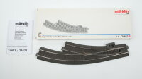 Märklin H0 24672 Bogen-Weiche rechts R1=360mm...