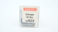 Wiking H0 12822 Citroen 15 Six dunkelblau