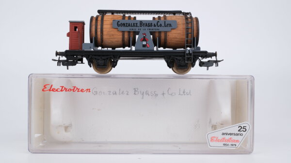 Electrotren H0 801 Weinfasswagen "Gonzalez. Byass & Co"