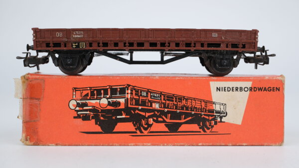 Märklin H0 4606 Niederbordwagen  Rmms 33 der DB