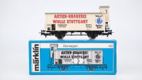 Märklin H0 4678 Bierwagen (WULLE) mit Bremserhaus Gk...