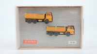 Wiking N 445 MB + Magirus Pritschen-Kipper orange-beige
