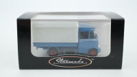 Brekina H0 35522 MB Pritschenwagen blau, grau