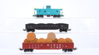 Märklin H0 Konvolut Gondola "Lackawanna, Dixie...