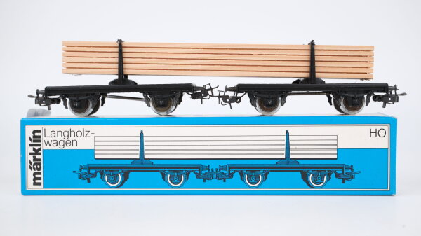 Märklin H0 4665 Langholzwagen