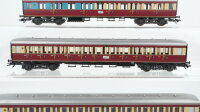 Märklin H0 Konvolut "Ruhr-Schnellverkehr" Abteilwagen 2./3.Kl., 3.Kl. DRG