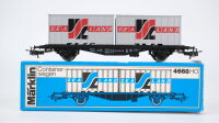 Märklin H0 4668 Behälter-Tragwagen (Containerwagen, SeaLand) Typ Berlin der DB