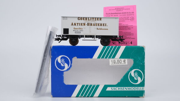 Sachsenmodelle H0 76340 Kühlwagen "Goerlitzer Aktien-Brauerei" KPEV
