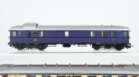 Liliput H0 Konvolut "Rheingold" Gesellschaftswagen 1.Kl., 2.Kl., Packwagen DR