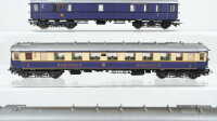 Liliput H0 Konvolut "Rheingold" Gesellschaftswagen 1.Kl., 2.Kl., Packwagen DR
