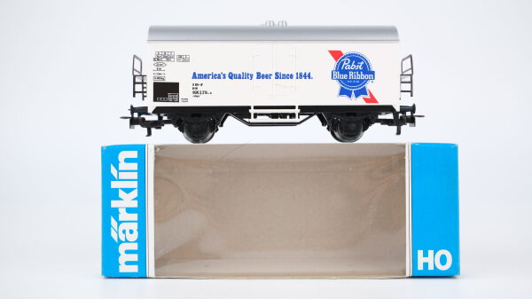 Märklin H0 4569 Bierwagen PABST (Kühlwagen)  Ichqrs 377 der DB