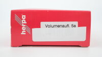 Herpa H0 076265 Volumen-Gardinenplanen-Auflieger 5-achs weiß-rot