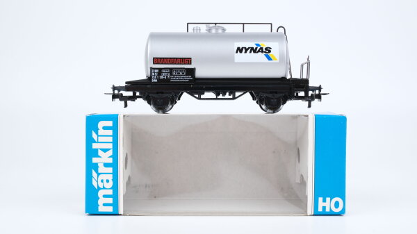 Märklin H0 4532 Mineralöl-Kesselwagen (silber) NYNÄS  Uh  Zekk der SJ