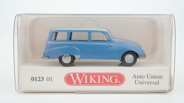 Wiking H0 012301 Auto Union 1000 Universal hellblau