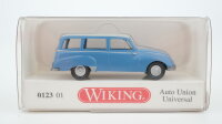 Wiking H0 012301 Auto Union 1000 Universal hellblau