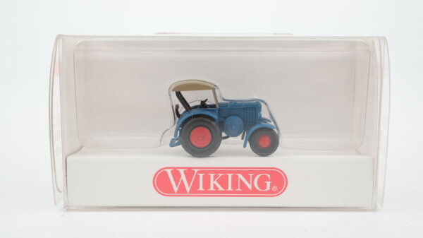 Wiking N 09510227 Lanz Bulldog mit Dach blau