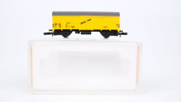 Märklin Z 8606 Gedeckter Güterwagen (Bananen) Ibbls der DB