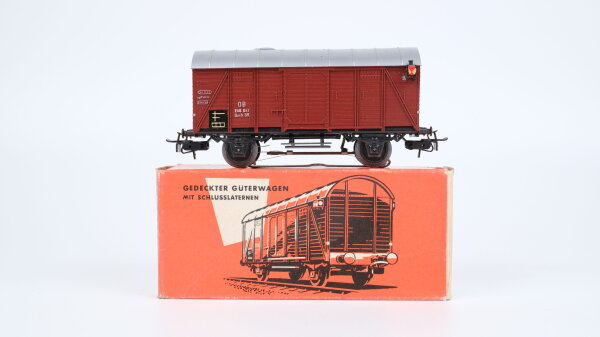 Märklin H0 4506 Gedeckter Güterwagen mit Schlusslaterne DB