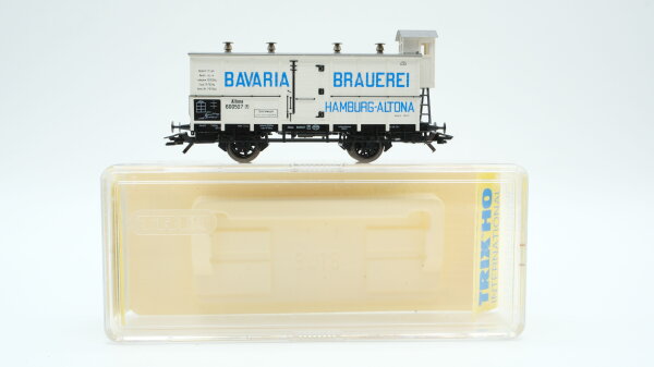 Trix H0 23536 Kühlwagen mit Bremserhaus Altona 600527 Bavaria Brauerei