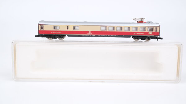 Märklin Z 8737 mini-club TEE Speisewagen mit Stromabnehmer DB