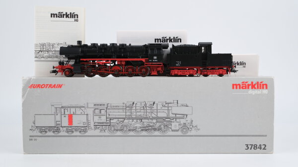 Märklin H0 37842 Dampflok BR 50 1924 DB Wechselstrom Digital