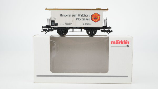 Märklin H0 48282 Bierwagen Waldhorn (Kühlwagen)  Wagen  der K.W.St.E.