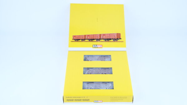 Brawa H0 48205 Güterwagen-Set Gedeckte Güterwagen G10 DB