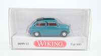 Wiking H0 009903 Fiat 600 türkis