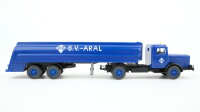Fleischmann H0 82 5426 Güterwagenset Kesselwagen "B.V-Aral"+ Büssing Sattelzug DB