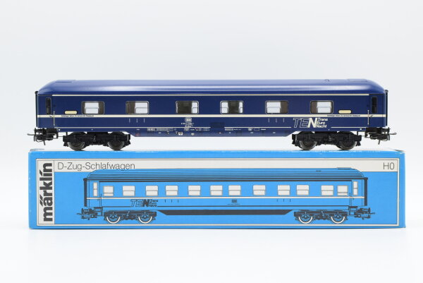 Märklin H0 4130 Reisezugwagen (Schlafwagen TEN) WLABmh 174 der DB