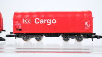 Märklin Z Konvolut Teleskophaubenwagen Rungenwagen Selbstentladewagen Plandachwagen Hochbordwagen DB Cargo