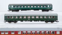 Unbekannt/Rivarossi H0 Konvolut Personenwagen 2.Kl. Speisewagen "Mitropa" Abteilwagen 2.Kl. CSD/DR (Abbruch)