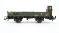 Trix H0 23639 Niederbordwagen mit Bremserhaus K.Bay.Sts.B.
