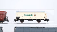 Piko H0 Konvolut Selbstentladewagen Kesselwagen Kühlwagen mit Bremserhaus "Königsbacher" DB/DR (Abbrüche)