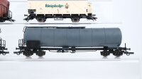 Piko H0 Konvolut Selbstentladewagen Kesselwagen Kühlwagen mit Bremserhaus "Königsbacher" DB/DR (Abbrüche)