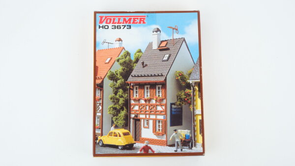 Vollmer H0 3673 Fachwerkhaus Bahnhofstr. 17
