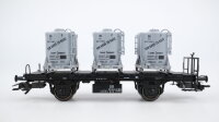 Märklin H0 48945 Behältertragwagen-Set mit Zement Silos BT 10 der DB