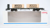 Märklin H0 46281 Flachwagen mit Bremserhaus  SSml...