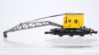 Märklin Z Konvolut Kranwagen Kranschutzwagen Niederbordwagen DB