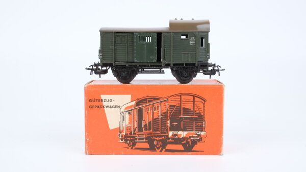 Märklin H0 3101 Güterzug-Gepäckwagen (Personalwagen)  Pwg der DB